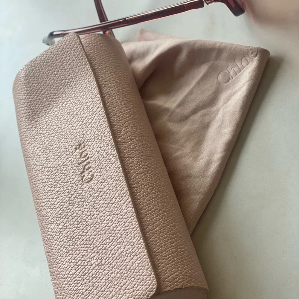 Chloe Pink Sunglasses with Ombré Lens - Picture 8 of 8
